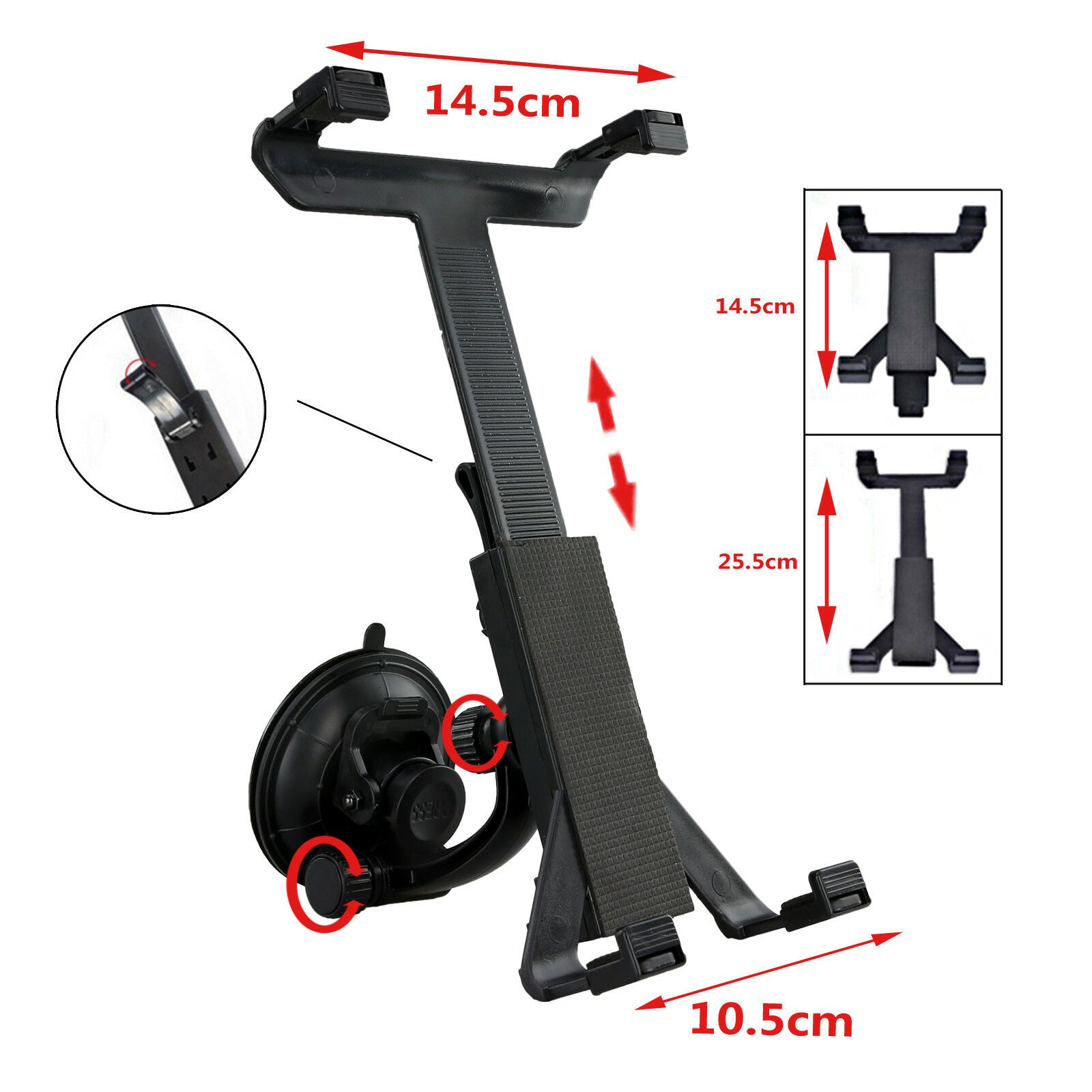 Car Windscreen Suction Mount Holder For Tablets - Eastlakes Electronics